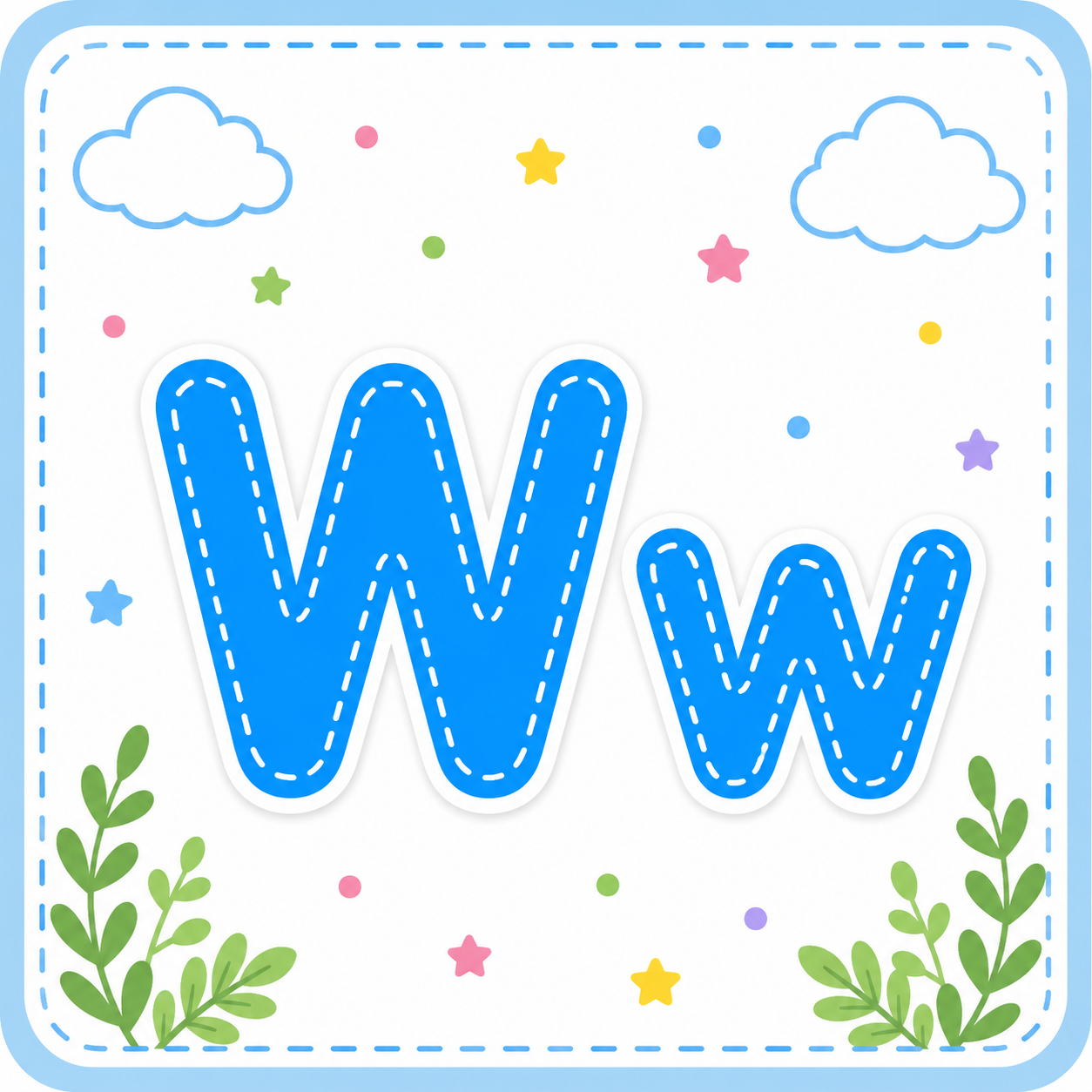 W